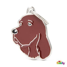 Load image into Gallery viewer, Médaille pour chien collection Friends, SETTER, Couleurs variées - Boutique Le Jardin Des Animaux -médailleBoutique Le Jardin Des AnimauxMF28ENGLISH