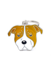 Load image into Gallery viewer, Médaille pour chien collection Friends, STAFFORDSHIRE TERRIER, Couleurs variées - Boutique Le Jardin Des Animaux -médailleBoutique Le Jardin Des AnimauxMF80