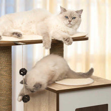 Load image into Gallery viewer, Meuble High Base Vesper – chêne, arbre à chat - Boutique Le Jardin Des Animaux -Griffoir, meuble et litBoutique Le Jardin Des Animaux52042
