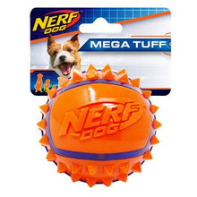 Load image into Gallery viewer, Nerf Dog Balle bicolore à crampons en thermoplastique - Boutique Le Jardin Des Animaux -jouet chienBoutique Le Jardin Des AnimauxVP6680