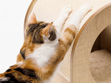 Load image into Gallery viewer, Vesper minou, arbre à chat - Boutique Le Jardin Des Animaux -Griffoir, meuble et litBoutique Le Jardin Des Animaux