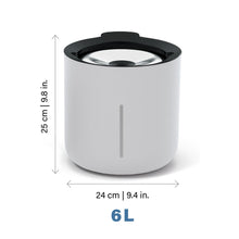 Load image into Gallery viewer, Abreuvoir Zeus Oasis - Gris pâle
