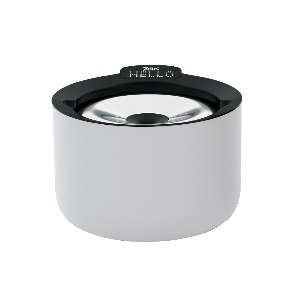 Abreuvoir intelligent Zeus Oasis Plus - Gris pâle