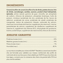 Load image into Gallery viewer, Conserve pour chien ACANA Recette au canard avec bouillon d’os
