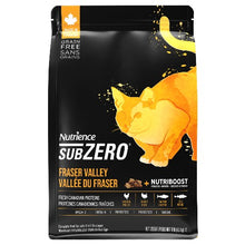 Load image into Gallery viewer, Aliment SubZero Nutrience Sans grains pour chats, formulation Vallée du Fraser
