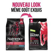 Load image into Gallery viewer, Aliment SubZero Nutrience Sans grains pour chiens de grande race, formulation Gibier des Prairies, 10 kg (22 lbs)
