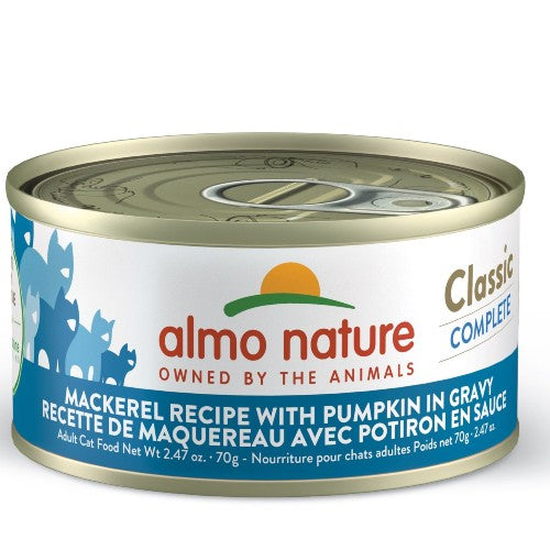 Almo Classic Complete Chat - Maquereau avec potiron en sauce 70 gr