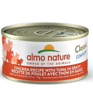 Almo Classic Complete Chat - Poulet avec thon en sauce 70 gr