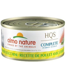 Load image into Gallery viewer, Almo Nature HQS Complete Chat - Poulet et courgette en sauce 70 gr
