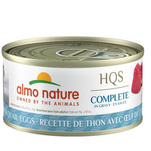 Load image into Gallery viewer, Almo Nature HQS Complete Chat - Thon et oeuf de caille en sauce 70 gr
