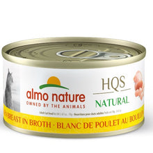 Load image into Gallery viewer, Almo Nature HQS Natural chat - Blanc de poulet au bouillon
