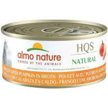 Load image into Gallery viewer, Almo Nature HQS Natural chat - Poulet avec potiron au bouillon
