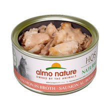 Load image into Gallery viewer, Almo Nature HQS Natural chat - Saumon au bouillon 70 gr
