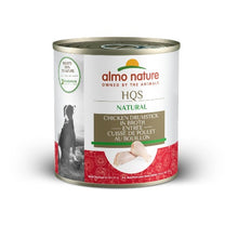 Load image into Gallery viewer, Almo Nature HQS Natural chien - Entrée de cuisse de poulet au bouillon
