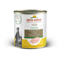 Load image into Gallery viewer, Almo Nature HQS Natural chien - Entrée de filet de poulet au bouillon
