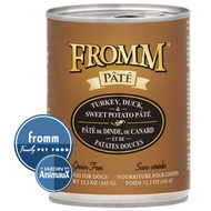Canned dog food FROMM - PATE WITH TURKEY, DUCK AND SWEET POTATO