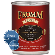Canned dog FROMM - BEEF AND BARLEY PATE