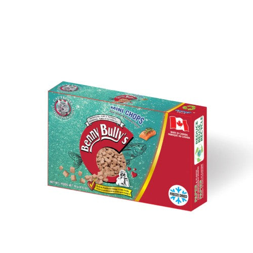 Benny Bully's Gâteries pour chat - Smart Packs Mini - Extrait de saumon et de romarin plus 18 gr