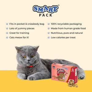 Benny Bully's Gâteries pour chat - Smart Packs Mini - Foie de boeuf avec canneberge 18 gr