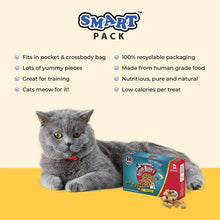 Load image into Gallery viewer, Benny Bully&#39;s Gâteries pour chat - Smart Packs Mini - Foie de bœuf et poisson 18 gr
