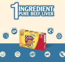 Load image into Gallery viewer, Benny Bully&#39;s Gâteries pour chien - Smart Packs Mini - Foie de boeuf 23 gr
