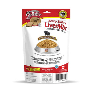 Benny Bully's Gâteries pour chien - Côtelettes de foie de boeuf en miettes & poudre