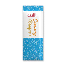 Load image into Gallery viewer, Bisque Catit Creamy au thon et saumon - Paquet de 4 x 40 gr
