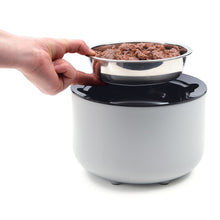 Load image into Gallery viewer, Bol lesté Zeus Oasis pour nourriture pour chiens - Gris pâle
