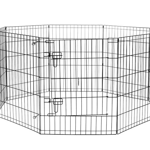 Bud'z Enclos de 8 sections avec porte