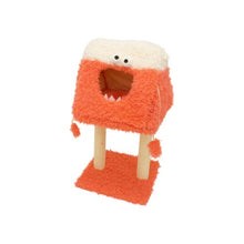 Load image into Gallery viewer, Bud&#39;z Arbre à chat - Petit monstre avec sisal et lit à capuchon, Rose
