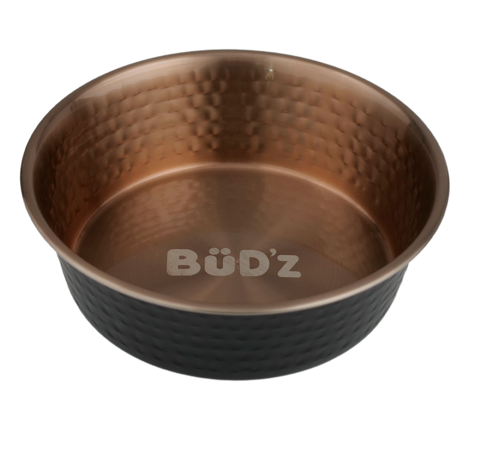 Bud'z Bol En Inox, Intérieur Martelé - Cuivre