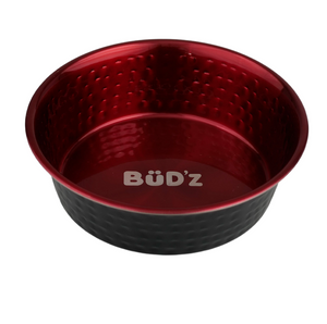 Bud'z Bol En Inox - Intérieur Martelé - Rouge