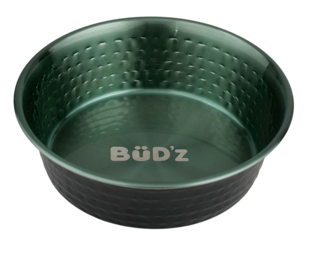 Bud'z Bol En Inox, Intérieur Martelé - Vert