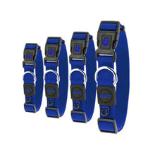 Load image into Gallery viewer, Bud'z Collier ajustable en nylon pour chien - Bleu
