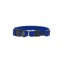 Load image into Gallery viewer, Bud'z Collier ajustable en nylon pour chien - Bleu
