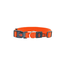 Load image into Gallery viewer, Bud'z Collier ajustable en nylon pour chien - Orange néon

