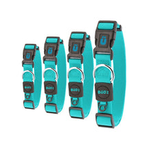 Load image into Gallery viewer, Bud'z Collier ajustable en nylon pour chien - Turquoise
