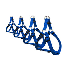 Load image into Gallery viewer, Bud'z Harnais ajustable en nylon pour chien - Bleu
