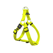 Load image into Gallery viewer, Bud'z Harnais ajustable en nylon pour chien - Jaune néon
