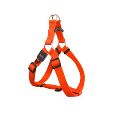 Load image into Gallery viewer, Bud'z Harnais ajustable en nylon pour chien - Orange néon
