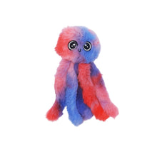 Load image into Gallery viewer, Bud&#39;z Jouet pour chat avec herbe à chat - Pieuvre - Bleu et rouge 13.5 cm
