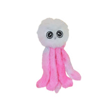 Load image into Gallery viewer, Bud&#39;z Jouet pour chat avec herbe à chat - Pieuvre - Rose et blanc 13.5 cm
