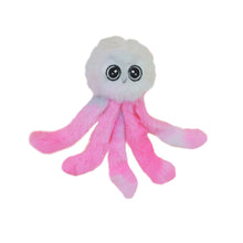 Load image into Gallery viewer, Bud&#39;z Jouet pour chat avec herbe à chat - Pieuvre - Rose et blanc 13.5 cm
