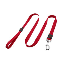 Load image into Gallery viewer, Bud'z Laisse en nylon pour chien - Rouge
