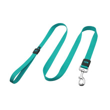 Load image into Gallery viewer, Bud'z Laisse en nylon pour chien - Turquoise
