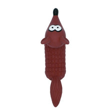 Load image into Gallery viewer, Bud&#39;z Jouet en latex avec &quot;Squeaker&quot; - Renard sauvage - Roux
