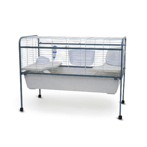 Cage Halesia pour rongeur sur roulettes