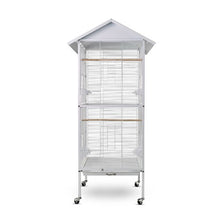 Load image into Gallery viewer, Cage Sequoia sur roulette pour perruches / pinsons / serins
