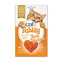 Load image into Gallery viewer, Catit Nibbly Tender Jerky for Cats with Chicken 30g
