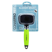 Charger l&#39;image dans la galerie, Conair Pro Groom Brosse démêlante (slicker), auto-nettoyante
